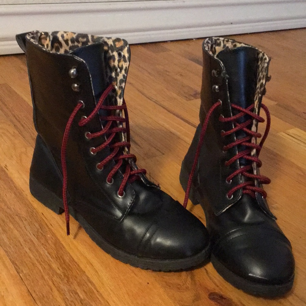 Black boots